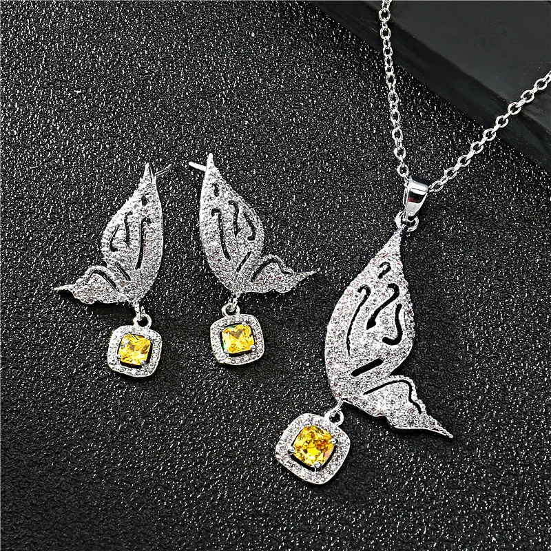 Новое поступление набор ювелирных украшений JoyceJelly для свадьбы женские