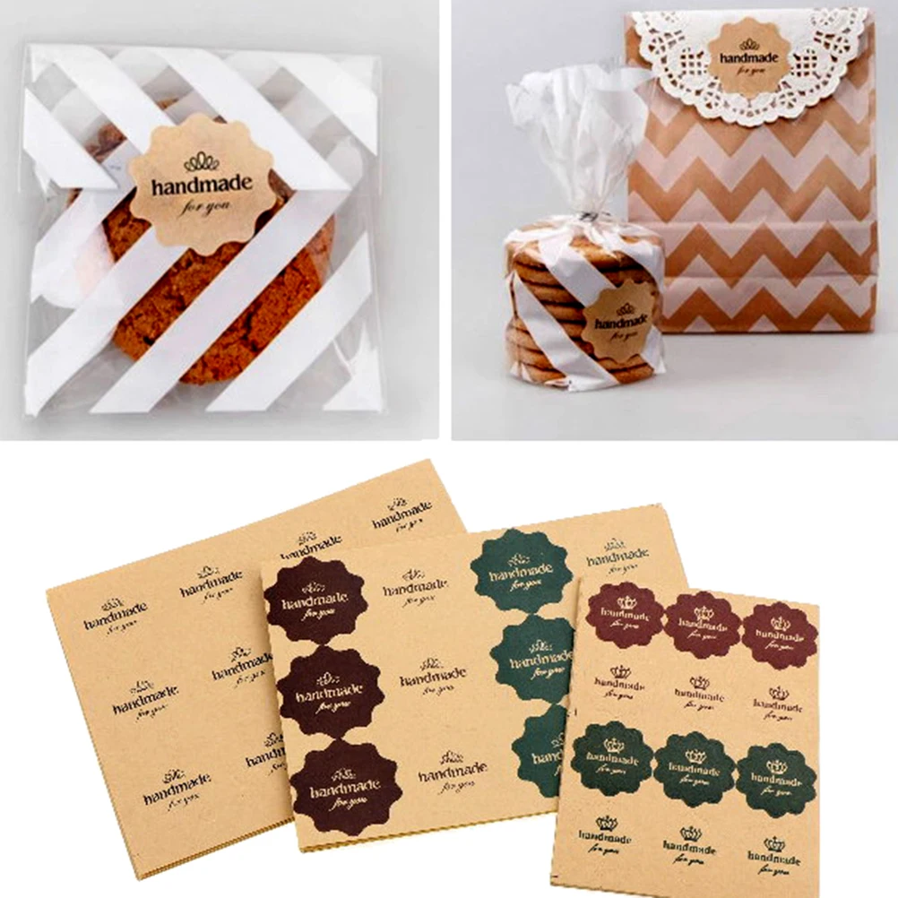 2020 бумага печать стикер/Рождество Diy Примечание подарочные этикетки Розничная