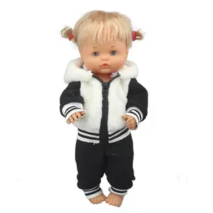 Костюм с милой пандой для куклы Nenuco размером 42 см, Одежда для куклы размером 17 дюймов