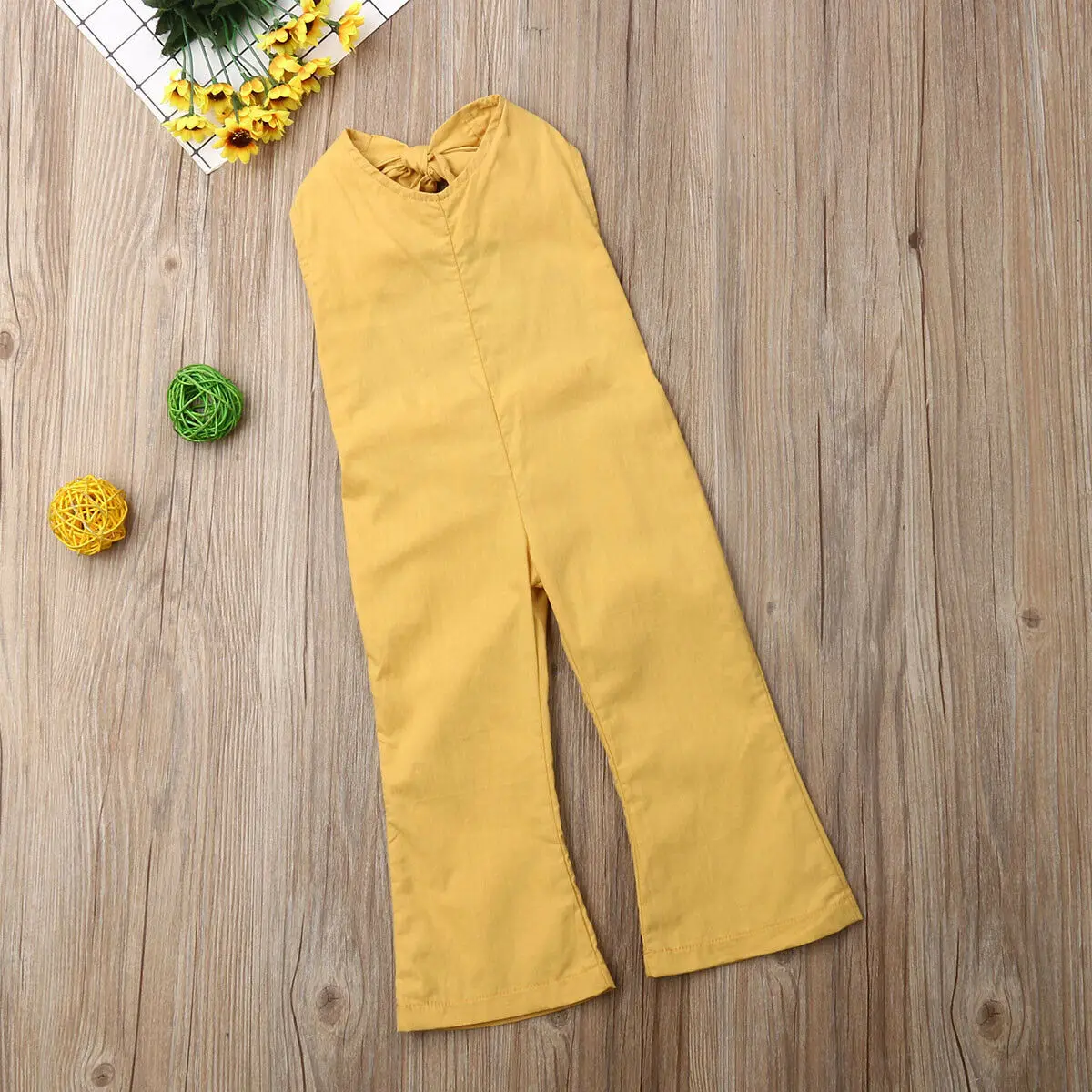 Детский комбинезон с высокой талией открытой спиной|Ромперы| |