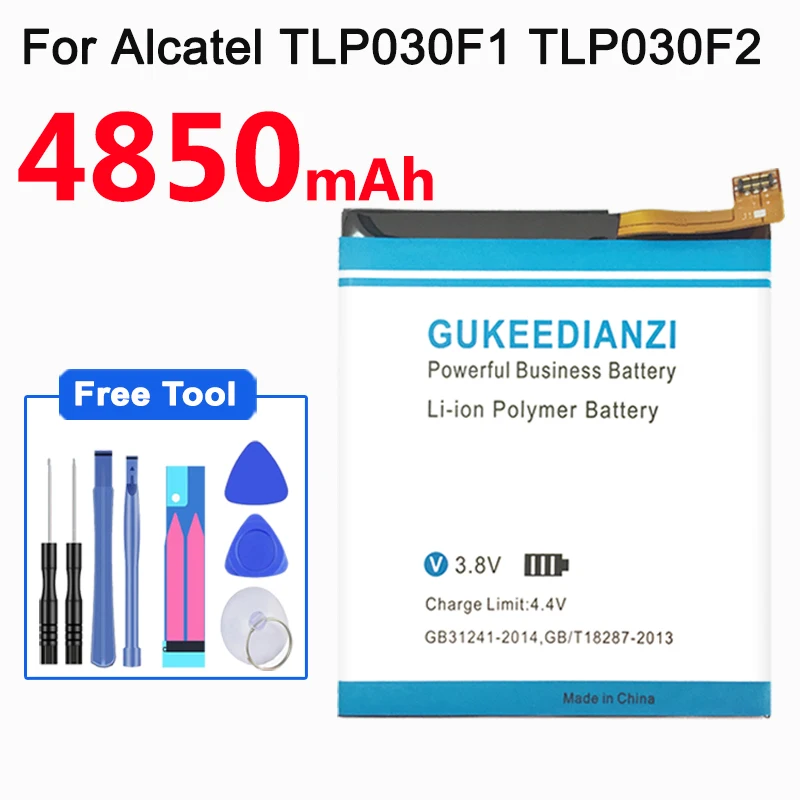 GUKEEDIANZI TLP030F2 4850 мА/ч, Батарея для Alcatel One Touch Idol 4S OT-6070 OT-6070K OT-6070O OT-6070Y запасная часть телефона Батарея
