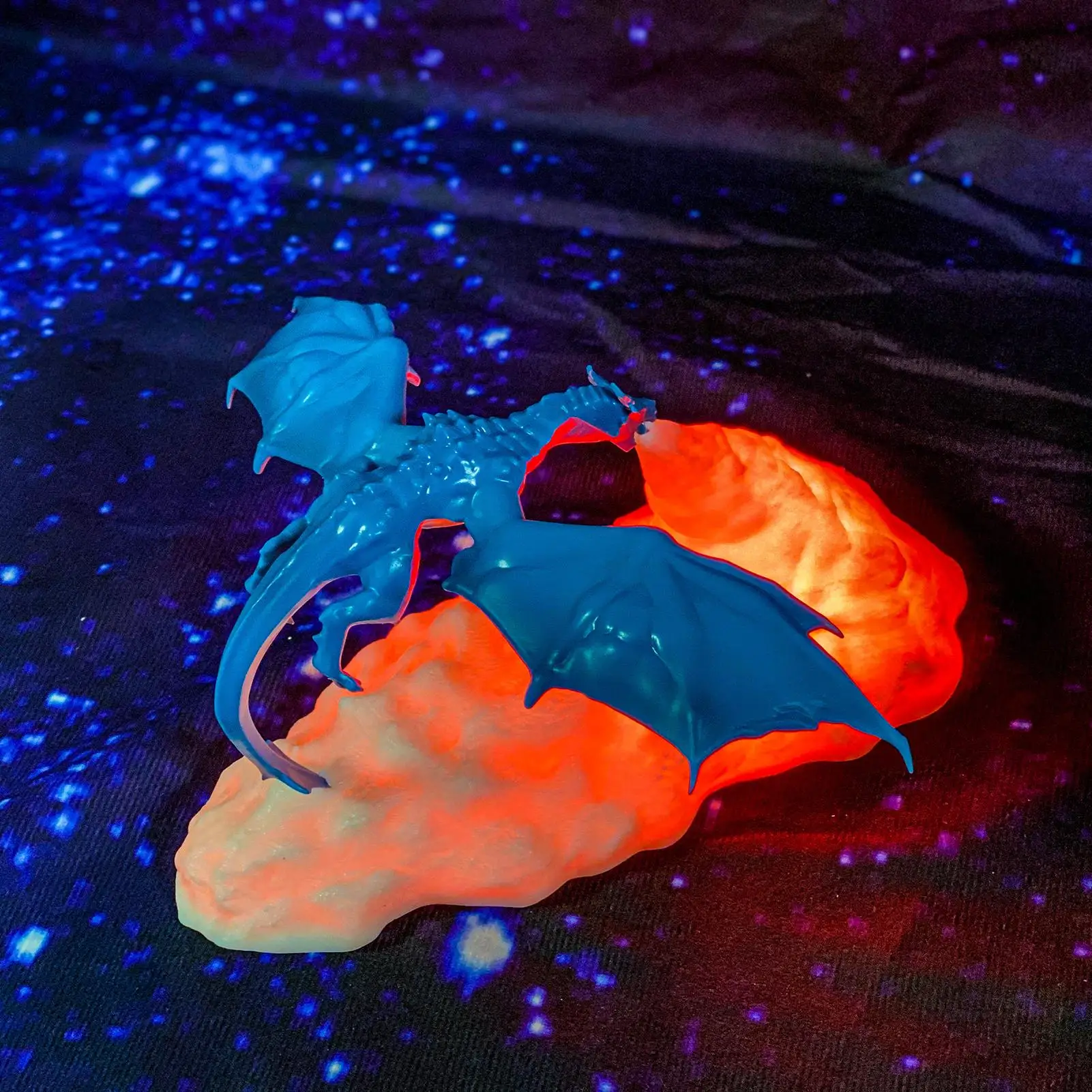 

3D Printed Attractive Practical Stylish Multifunctional Dragon Lamps Home Table Night Light Desktop Decor Birthday Gift