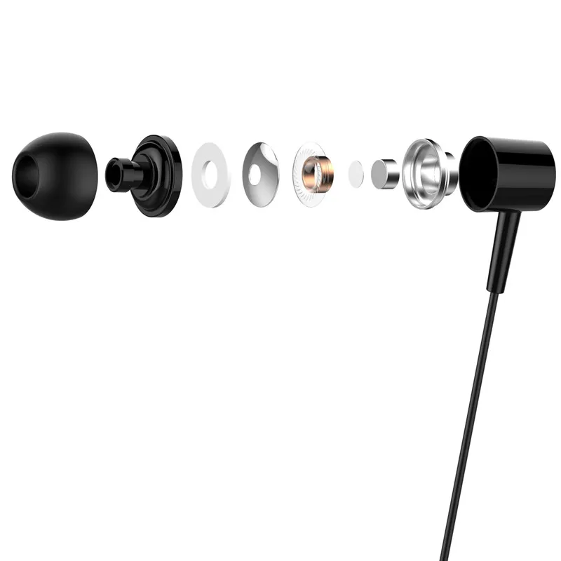 3 5 мм In-ear проводные наушники с микрофоном стерео гарнитура для Мобильный телефон