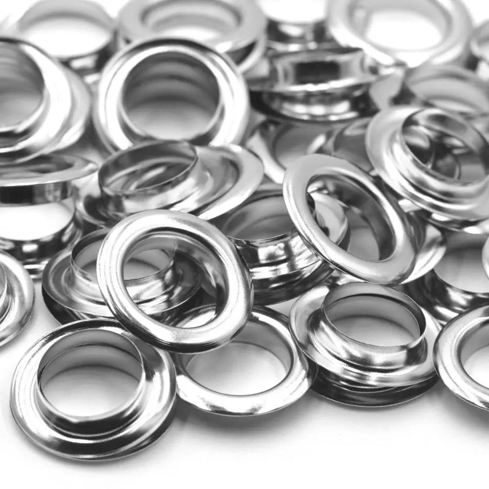 Латунные проушины для обуви 14 мм 30 комплектов|Петли одежды| |