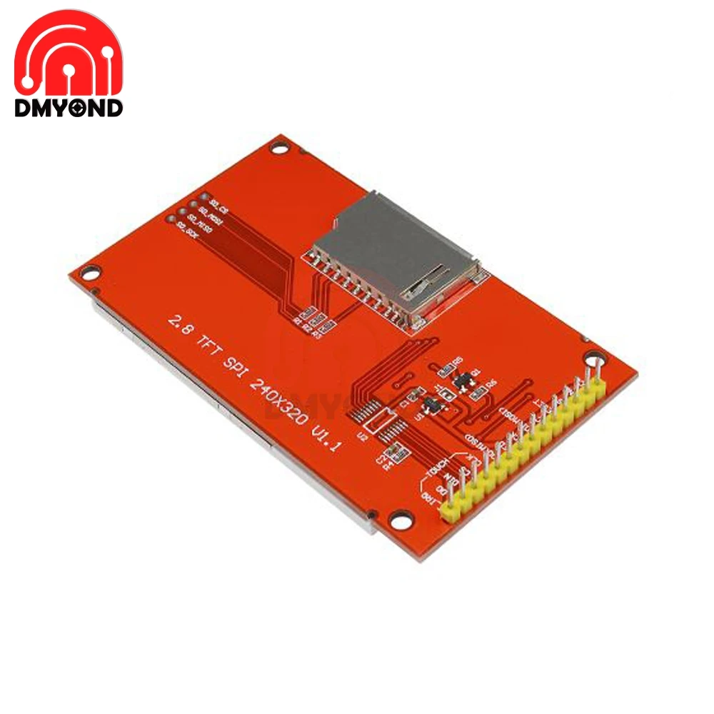 3 5-дюймовая панель модуля ЖК-экрана SPI 240X320 2 8 В TFT ILI9341 с последовательным портом