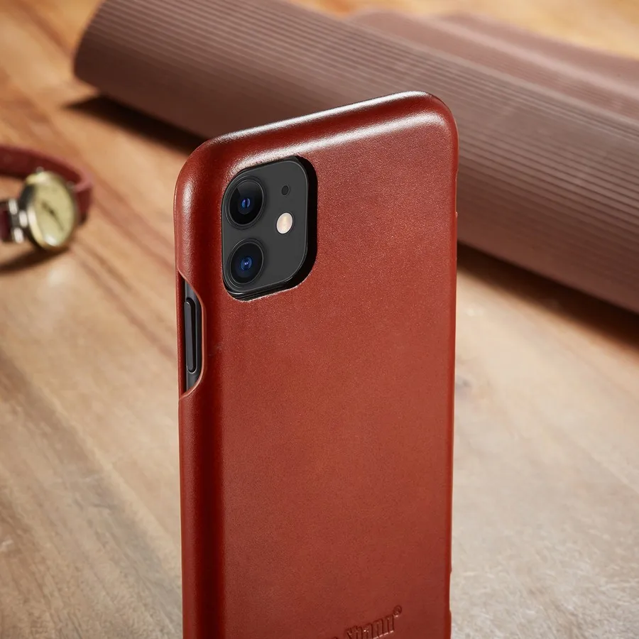 Чехол-книжка из натуральной кожи для Apple iPhone 11 13 14 15 16 Pro Max 12 Mini