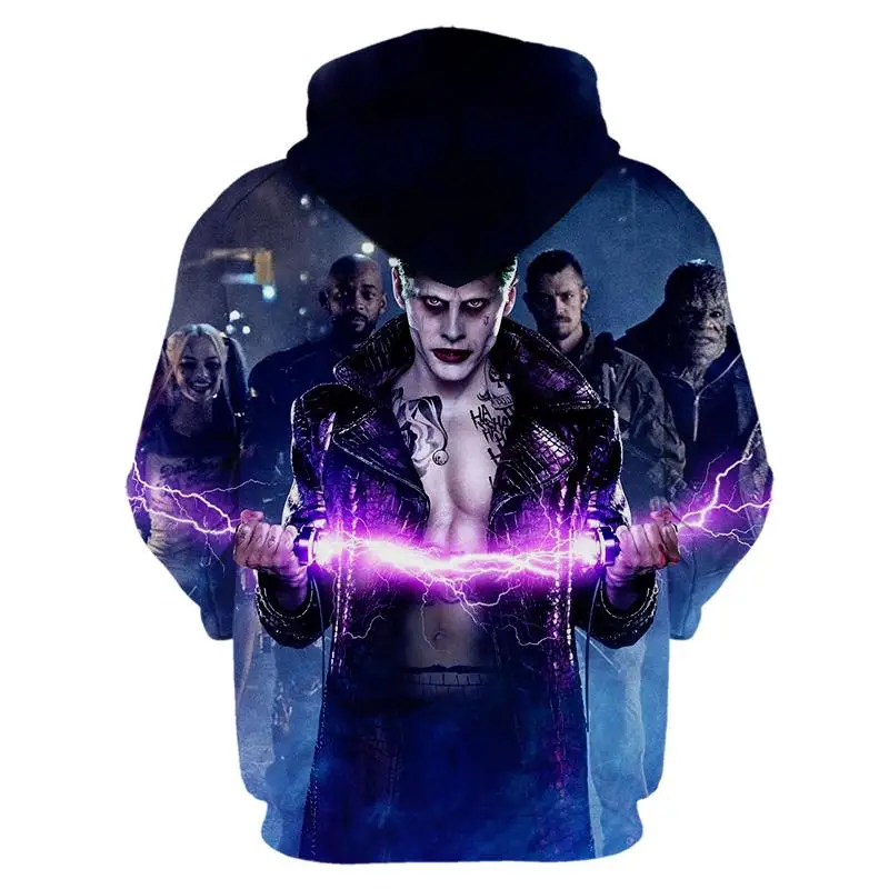 

Novelty clown 3d hoodie Men Joker Poker men hoodies sweatshirts Funny sweatshirt Hip Hop Mens Clothes hoodies men 2021 Tops