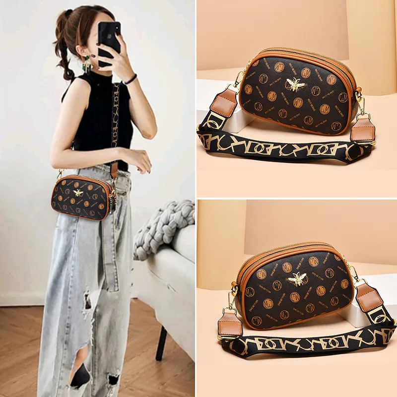 

Female Light Small Crossbody Bag Female Messenger Bag 2021 New Fashion Texture Net Red Foreign Style Single Shoulder Bag