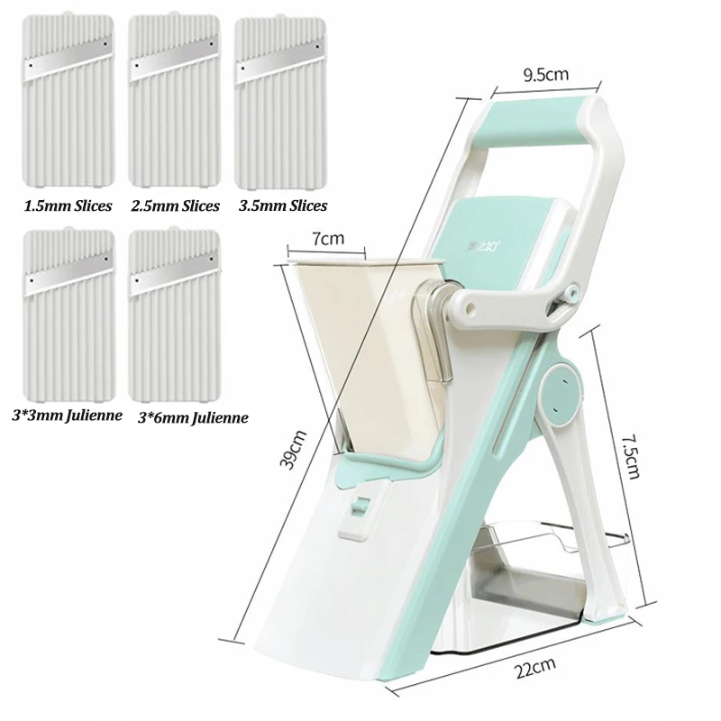 

Vegetable Cutter Manual Chopper Fruit Slicer Food Mandoline Peeler Carrot Potato Gadgets Slicer Vegetable Kitchen Accessories