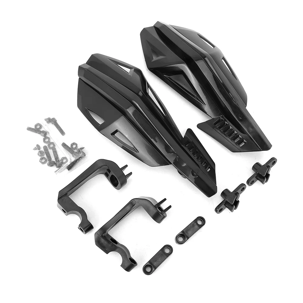 

Brand New 1 Pair Motorcycle 22mm Hand Guard Protector Non-Discoloration Non-Inflammable Auto Accessory Fit For Honda Yamaha