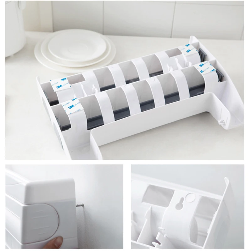 Настенная бутылка для соуса Wonderlife многофункциональная стойка хранения кухонный