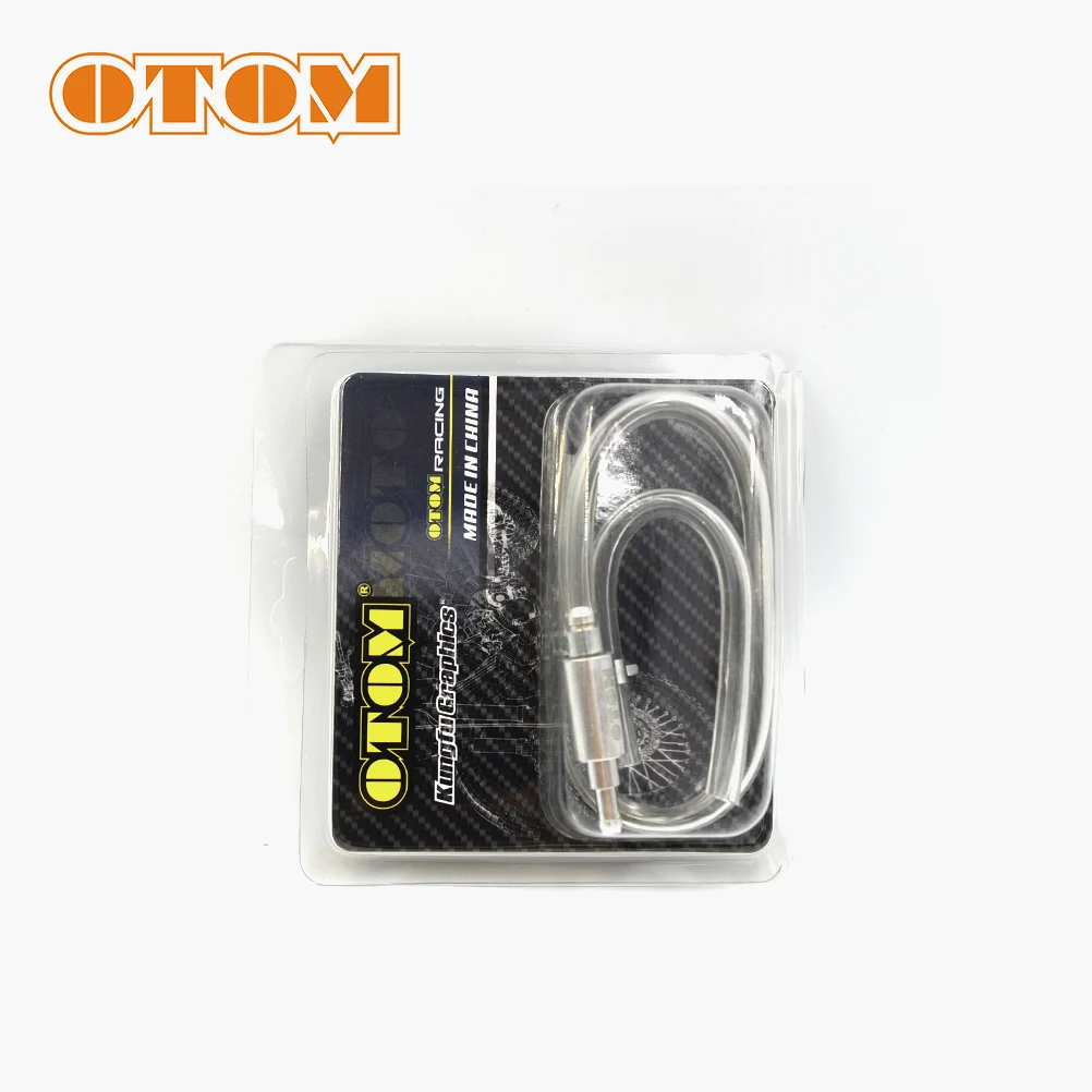 Универсальный мотоциклетный тормозной шланг OTOM односторонний клапан набор