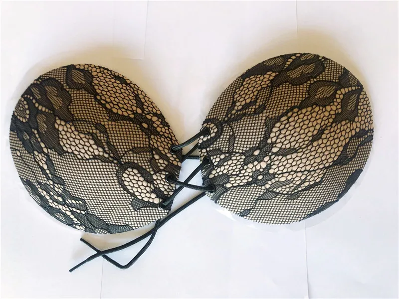 Invisible Silicone Bra Sexy Push Up Self Sticky Strapless Floral Brassiere