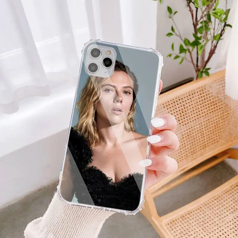 

Goddess Scarlett Phone Case Transparent Case For IPhone 6 6s 7 8 Plus X Xs Xr Xsmax 11 12 Pro Promax 12mini