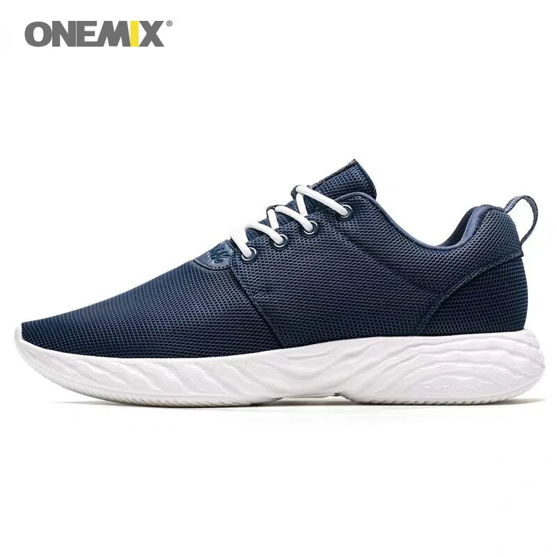 ONEMIX Breathable Mesh Running Shoes For Men Sports Walking Sneakers Classic Lightweight Sport Jogging Zapatillas Hombre | Спорт и