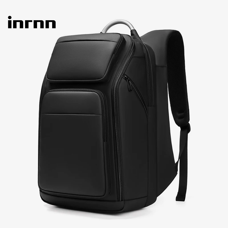 

Рюкзак мужской inrnn, для ноутбука 17 дюймов, с USB-портом для зарядки, водонепроницаемый