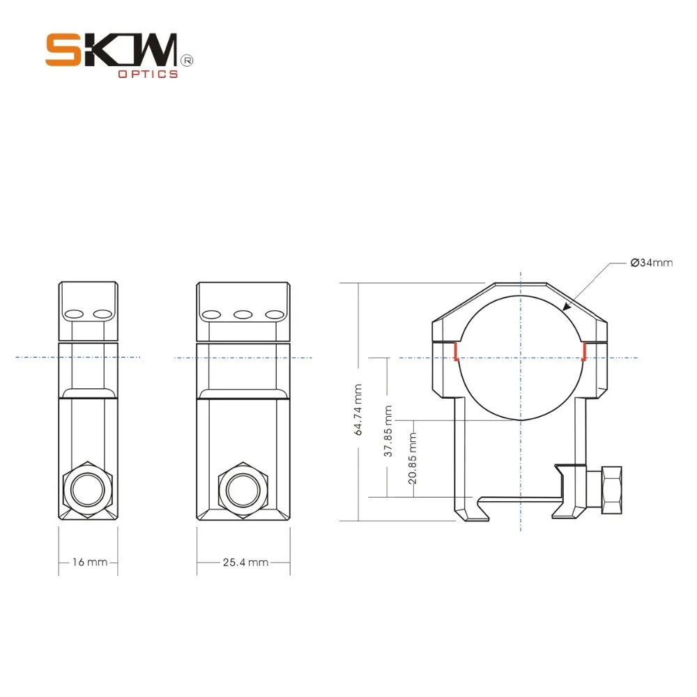 SKWoptics 1-12x26 винтовки прицелы с 34 мм ЧПУ кольца военный тактический прицел ударопрочный оптические прицелы Охота