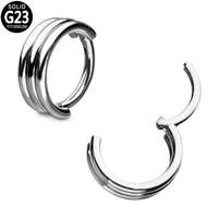 g23 titanium hinged septum clicker nose hoop rings daith helix ear tragus cartilage nipple labret lip nose stud piercing jewelry
