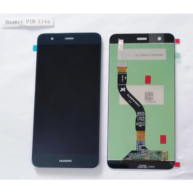 5.2-дюймовый дисплей LCD + сенсорный экран сборки с рамкой для Huawei P10 Lite WAS-LX2J WAS-LX2 WAS-L03T WAS-LX3