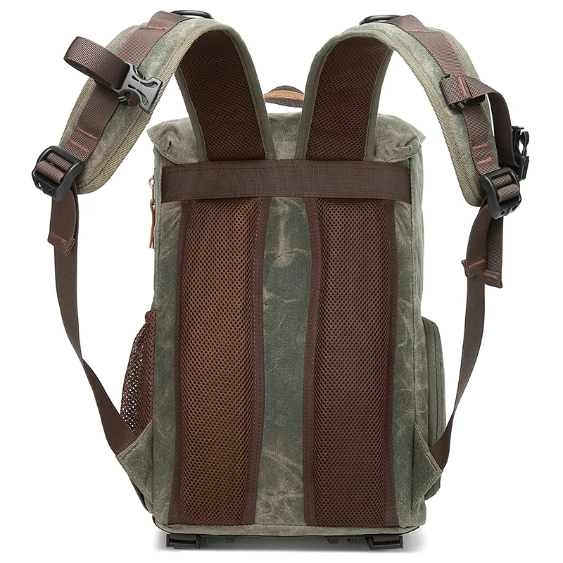 waterproof dlsr backpack camera bag large size photo bag batik canvas outdoor dlsr camera lens bag backpack for canon nikon sony free global shipping
