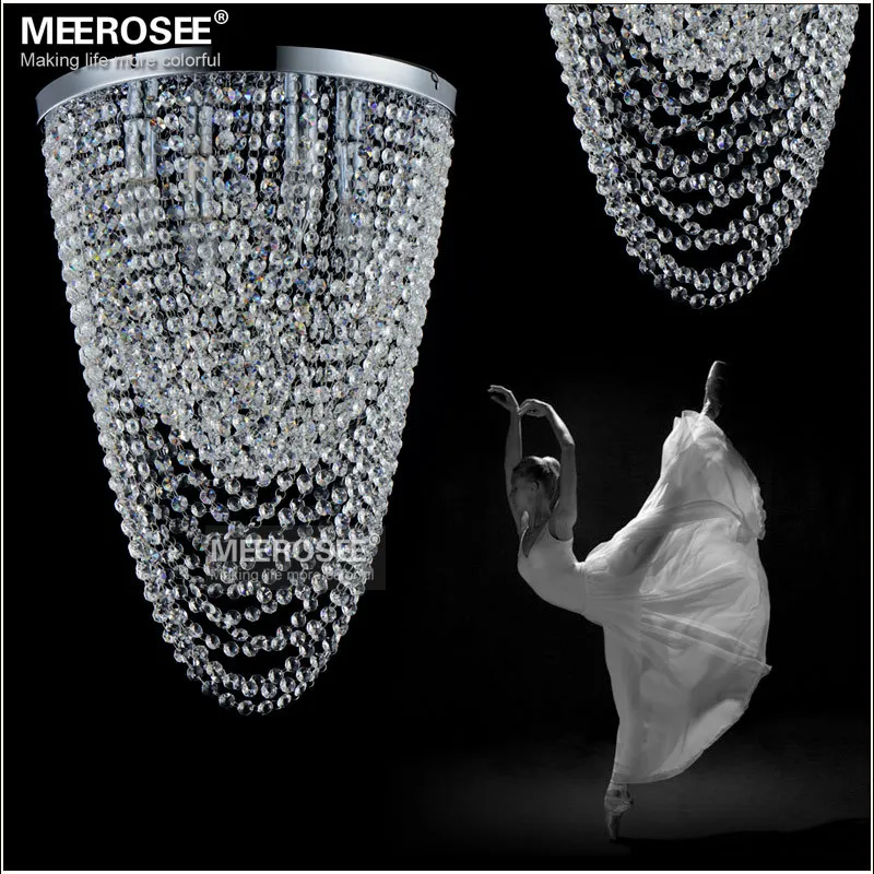 Подвесной хрустальный светильник-люстра Хрустальная занавеска для спальни