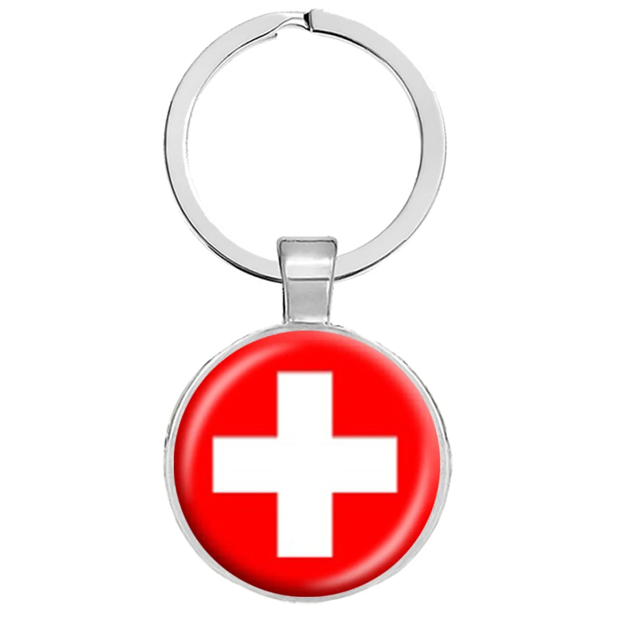 Национальные брелоки с флагом Великобритания Франция Netherland Бельгия Ирландия