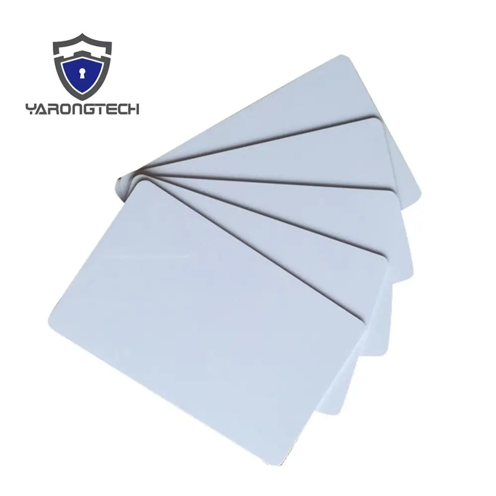 TK4100 4102 / EM 200шт 4100 пустым RFID карты Тонкий ПВХ ID смарт-чип много бесплатная доставка