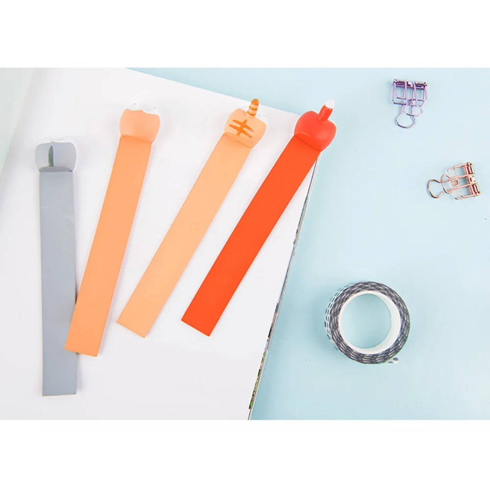 Милый Мультфильм Собака Кошка Хомяк лиса попка Закладка Новинка книга чтение