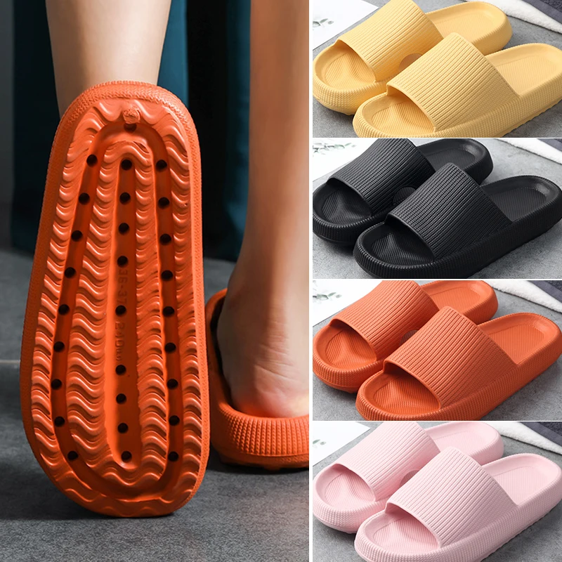

Summer Women Indoor Slippers Floor Flat Shoes Indoor Eva Flip Flops Female Non-slip Bathroom Home Slippers Zapatillas De Hombre