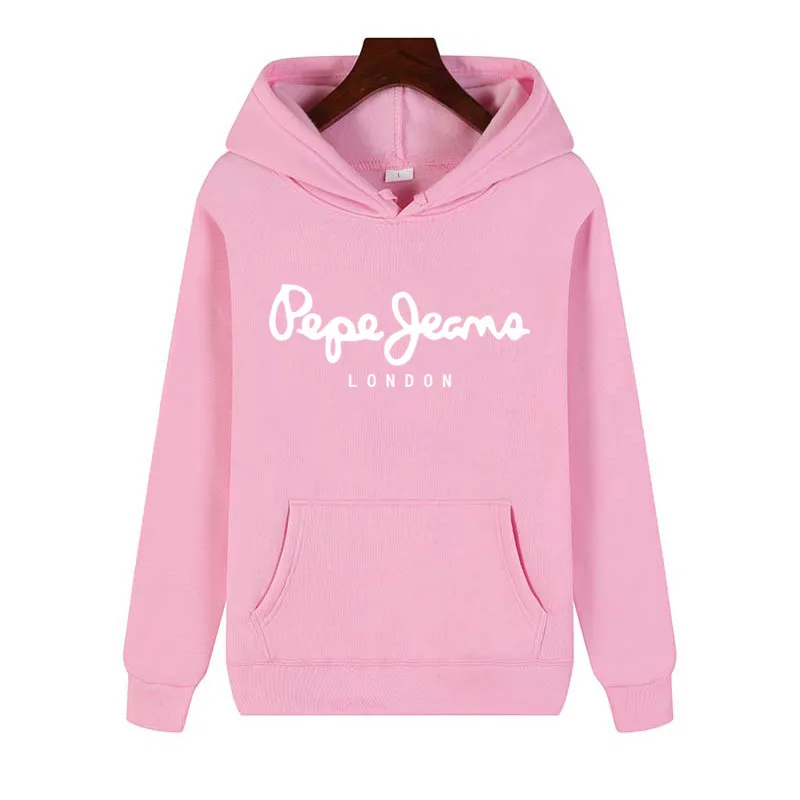 

Harajuku Hoodies 12 Color Hooded Tops Women Men Hoodie PePe Sweatshirt Long-sleeved Spring Autumn Coat Streetwear Pullovers Tops