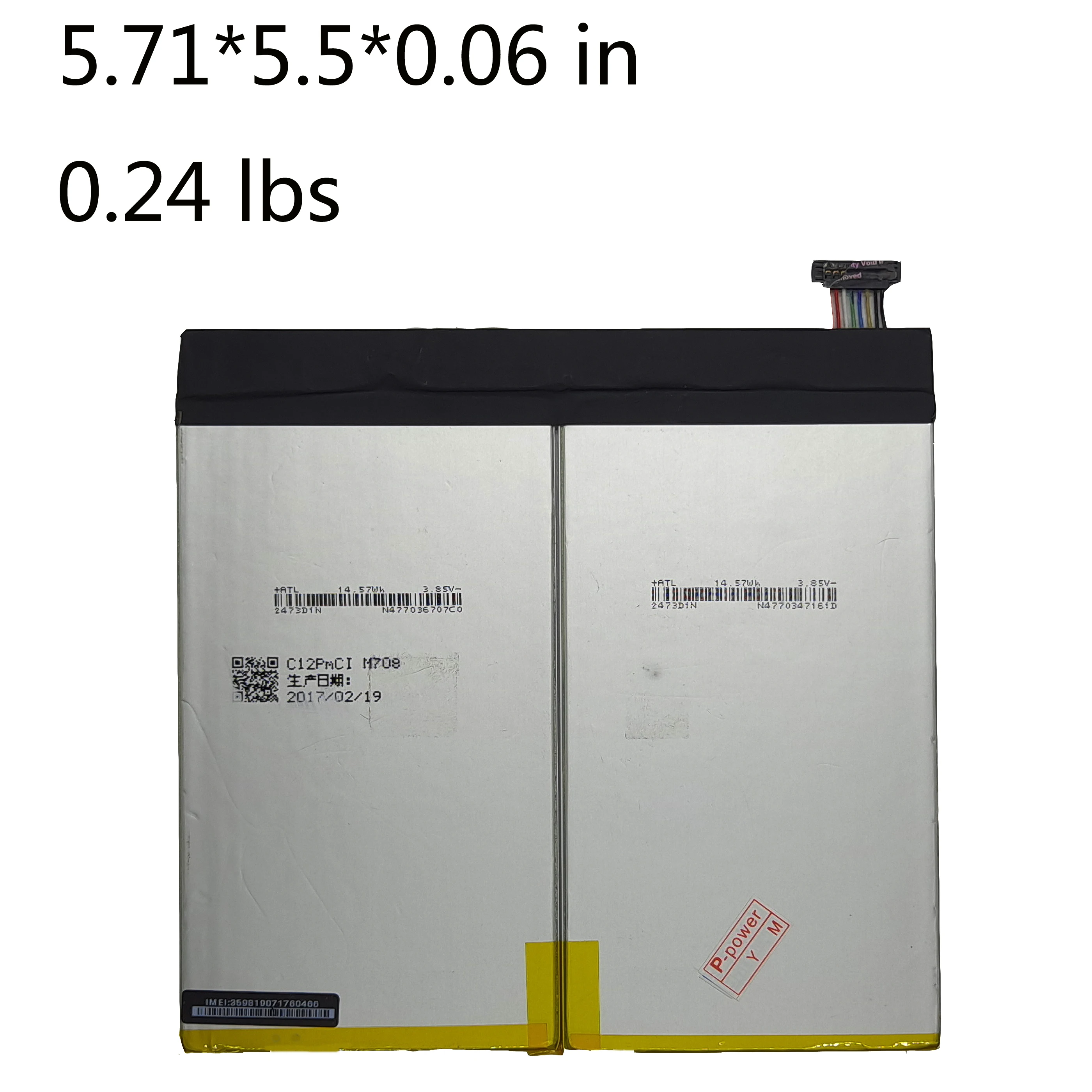 Оригинальный C12P1602 1ICP3/73/131-2 30Wh Аккумулятор Для Ноутбука.