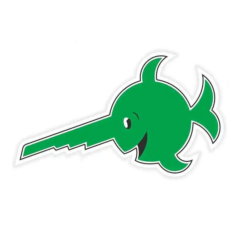 

Забавный 13 см х 7,6 см для пильной рыбы, немецкая подводная лодка, U-лодка, аниме, наклейка, наклейки, солнцезащитный крем, украшение на бампер