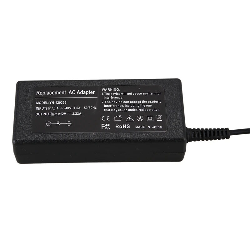 

40W 12V 3.33A Power Charger for Samsung Chromebook XE303C12 2.5X0.7mm