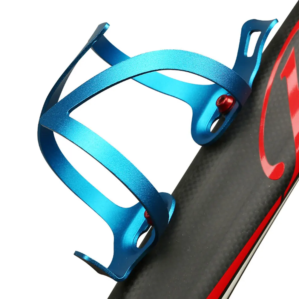 

New Aluminum Alloy Bike Bicycle Cycling Drink Water Bottle Rack Holder Cage Solid and Reliable Bicycle Accessories Hot Sales
