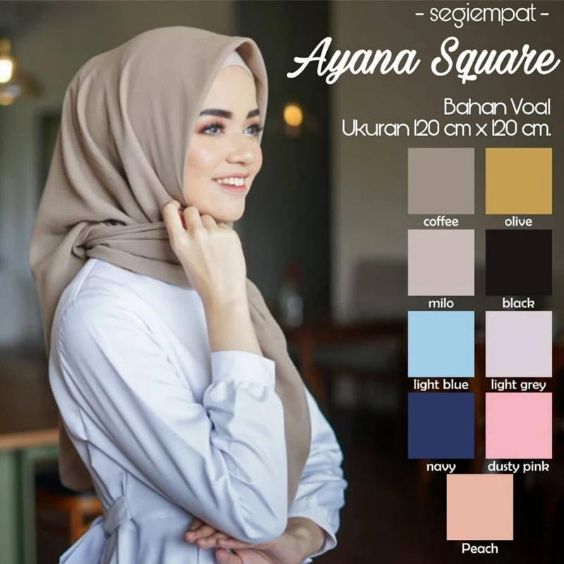 Шифоновый мусульманский шарф женский простой пузырьковый шифоновый хиджаб