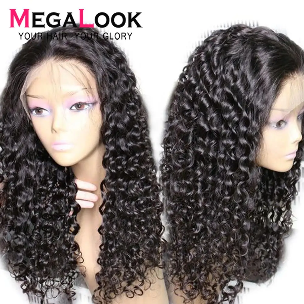 

Water Wave wigs frontal Wigs 13x4 Pre Plucked Lace Front Human Hair Wigs Remy Wigs for Women Brazilian Water Wave Wig
