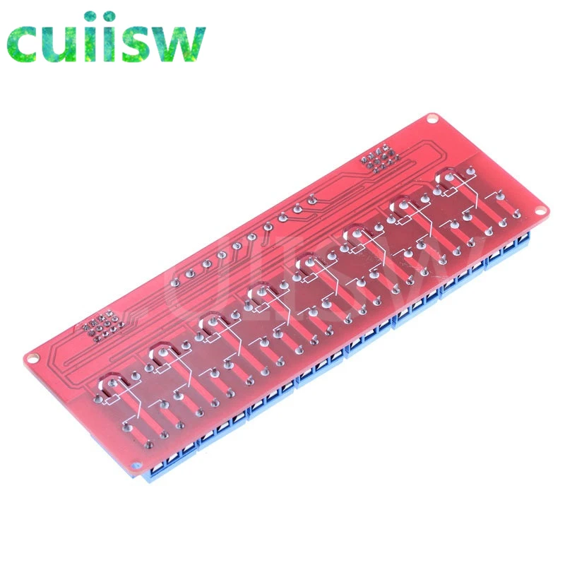 Релейная плата с оптроном высоким и низким рычагом запуска для Ardiuno 24 В 1/2/4/8