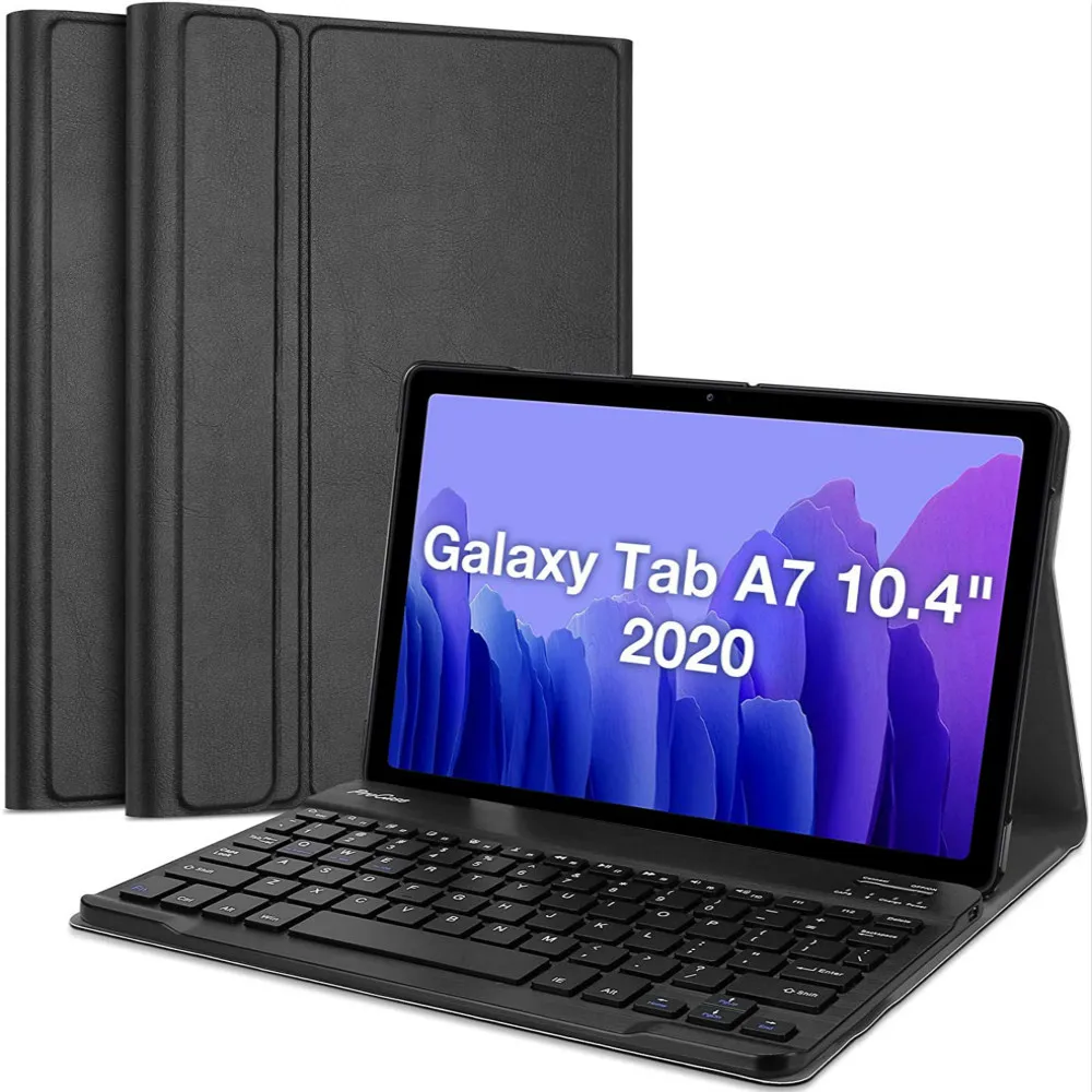 

Новинка чехол с клавиатурой для Samsung Galaxy Tab A7 10,4, 2020 дюйма, фотография T505, T507, легкий съемный беспроводной чехол с Bluetooth-клавиатурой