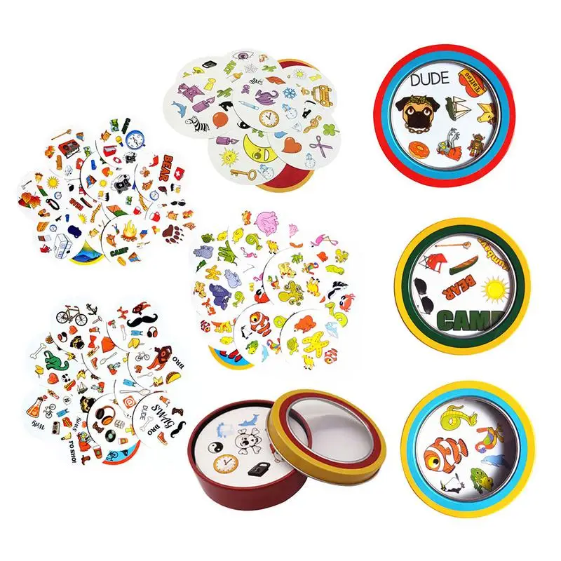 Новая игра с символами точки 80 мм английская версия Обучающие игрушки