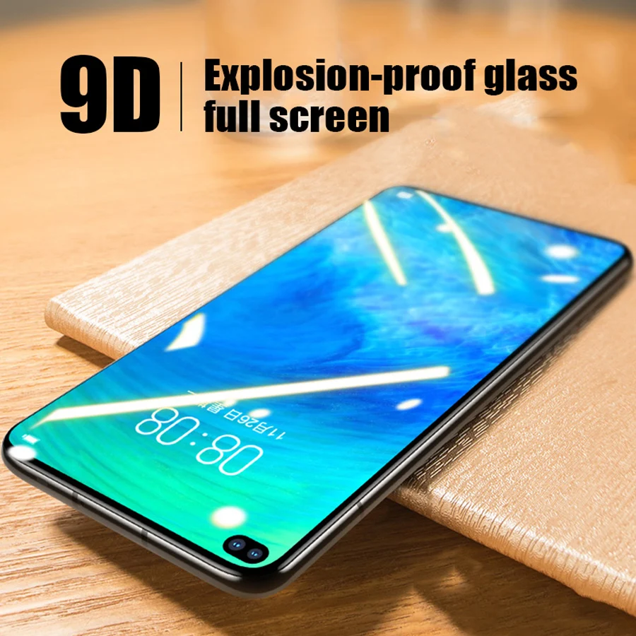 3pcs 9d screen protector for huawei mate 30 20 10 lite full cover tempered glass on huawei y9 y7 y6 y5 y6s prime 2019 2018 glass free global shipping