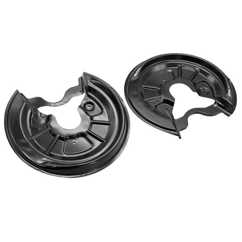 

2X Car Rear Brake Disc Dust Shield Splash Guard Covers for A3 Touran Golf MK5 MK6 Brake Disc Dust Guard Cover Trim