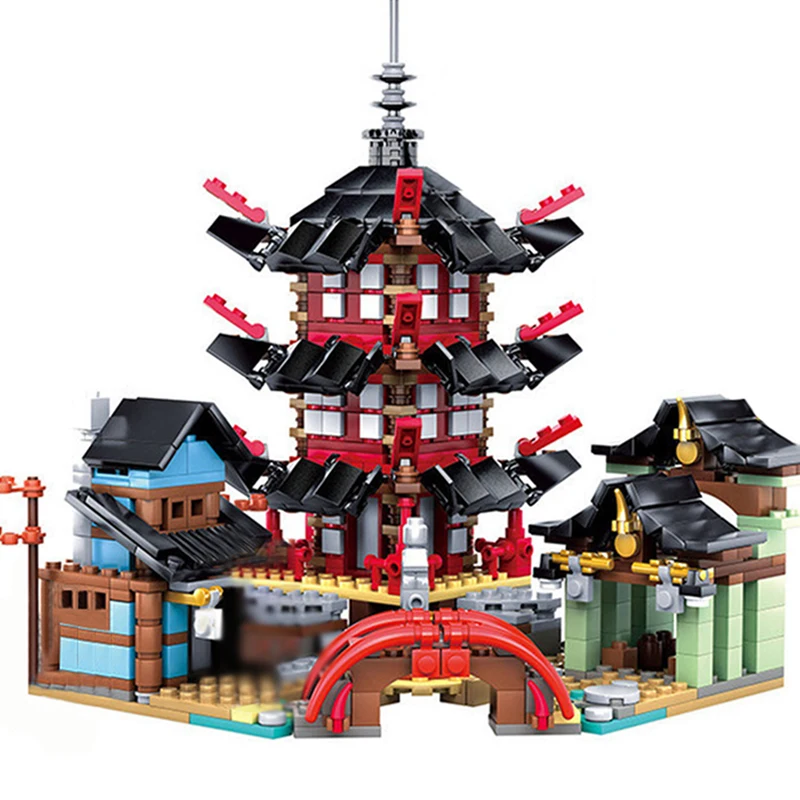 810 шт. Детский конструктор мотоцикл|Нажимные блоки| |