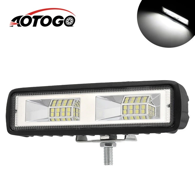 Автомобильный светодиодный светильник бар рабочий Точечный для Авто Мото