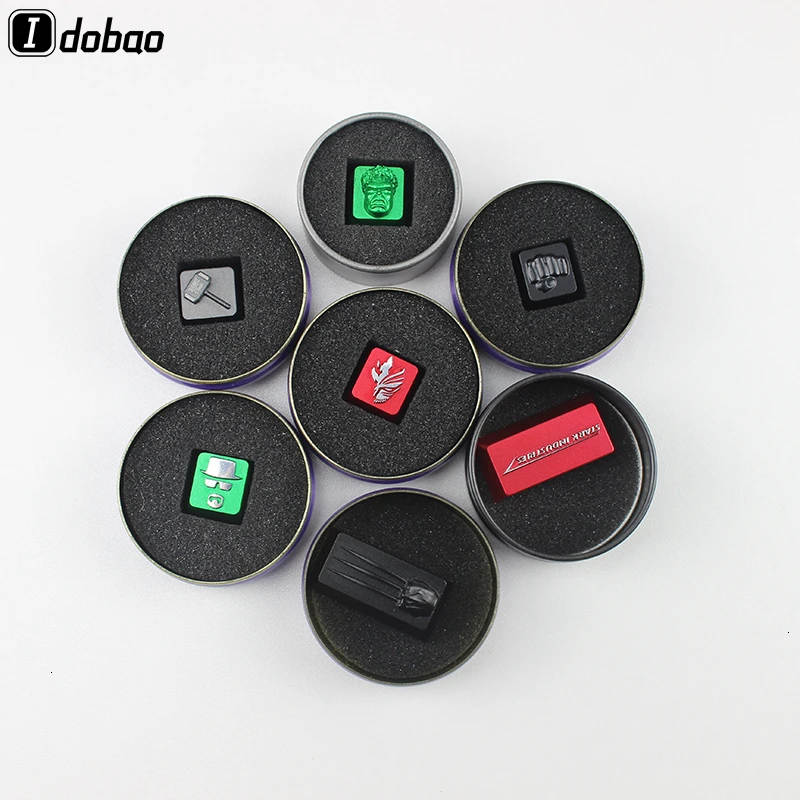 Колпачок для ключей из алюминиевого сплава механической клавиатуры Marvel Avengers