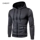 Мужские куртки CHREIFIT, толстовки, пальто, повседневные свитшоты на молнии, мужской спортивный костюм, модная куртка, Мужская одежда, Зимняя шерстяная Толстовка