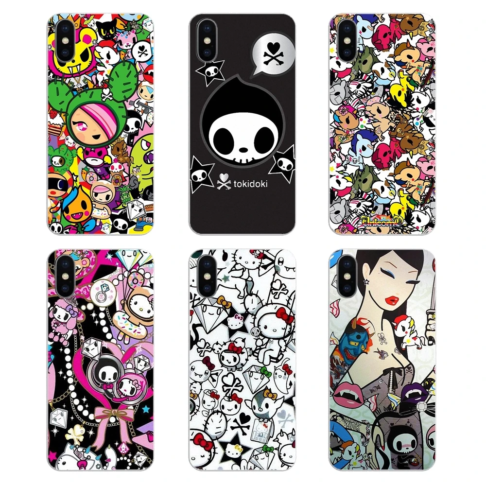 Мягкий чехол сумка Tokidoki JP мультяшный Единорог All Star Donutella для Samsung Galaxy A5 A6 A7 A8 A9 J4 J5 J7