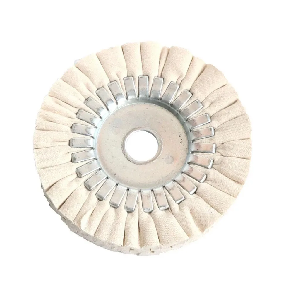 

6\" Cotton Airway Buffing Wheel 150*22mm Cloth Buffers Open Bias Polishing Buffs Wheel Buff Power Tools