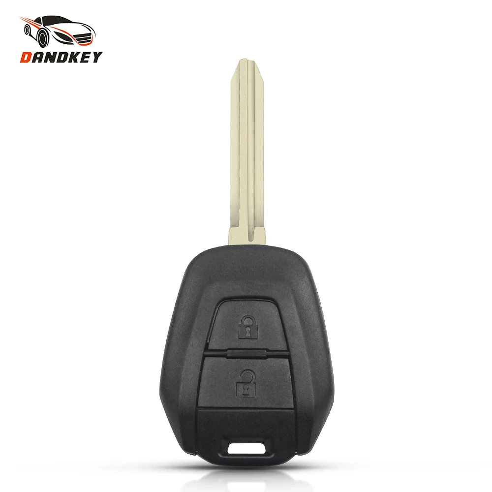 Dandkey 10 шт. чехол для ключа дистанционного управления Suzuki Свифт Vitara Ciaz Uncut TOY43