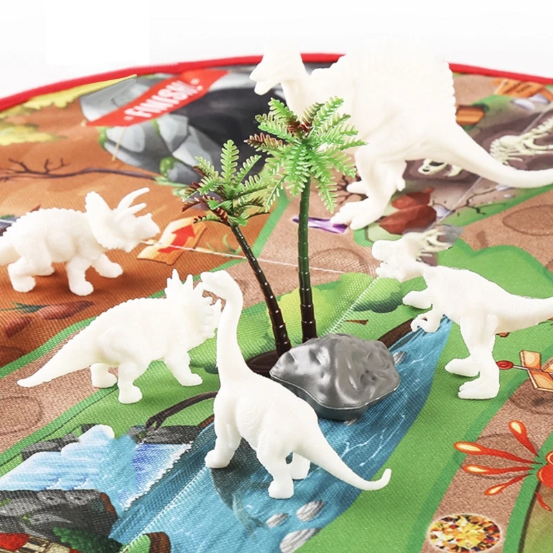 

Animal Dinosaur Figurines DIY Scribble Art Coloring Drawing Doodle Painting Kit