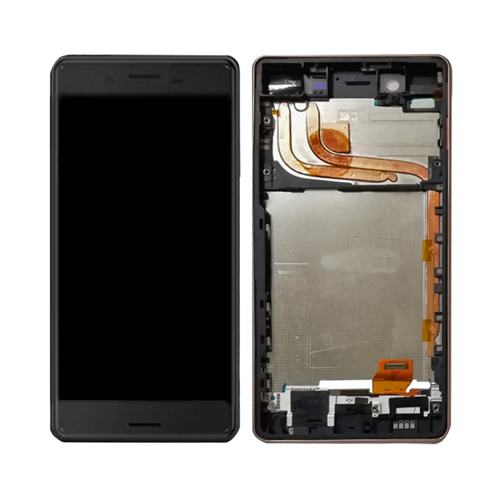 

ORIGINAL For SONY Xperia X Performance LCD Touch Screen Digitizer Assembly For Sony X Performance Display with Frame Replacement